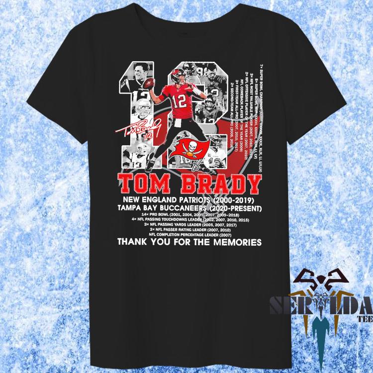 Thank You For Memories Tom Brady Football Player Unisex T-Shirt