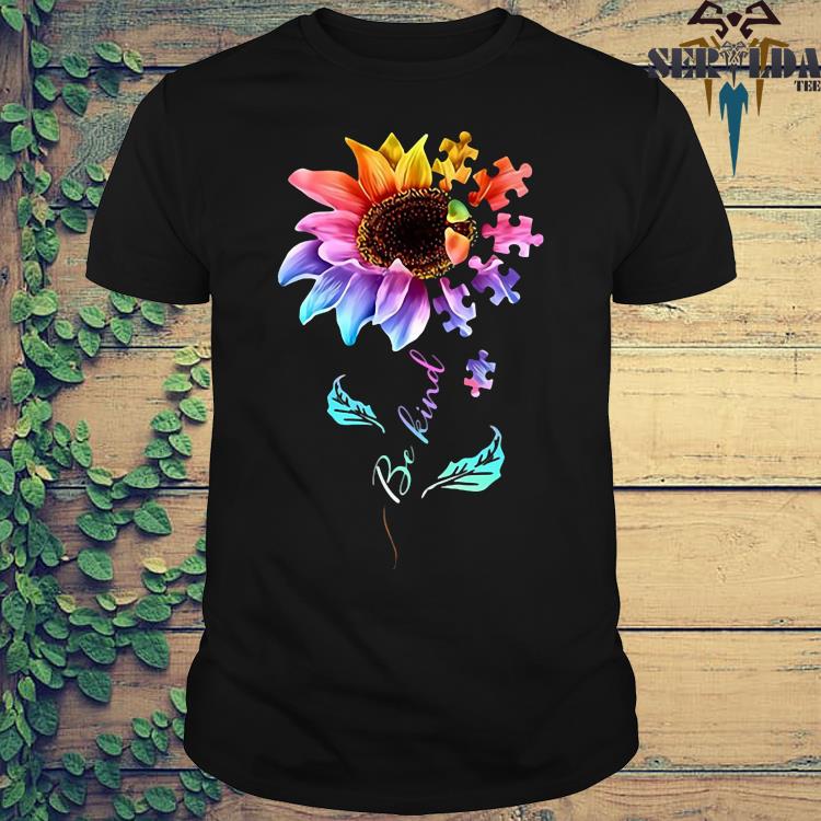 be kind flower shirt