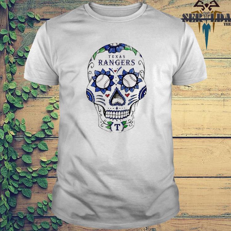 Texas Rangers skull shirt, hoodie, sweater and v-neck t-shirt