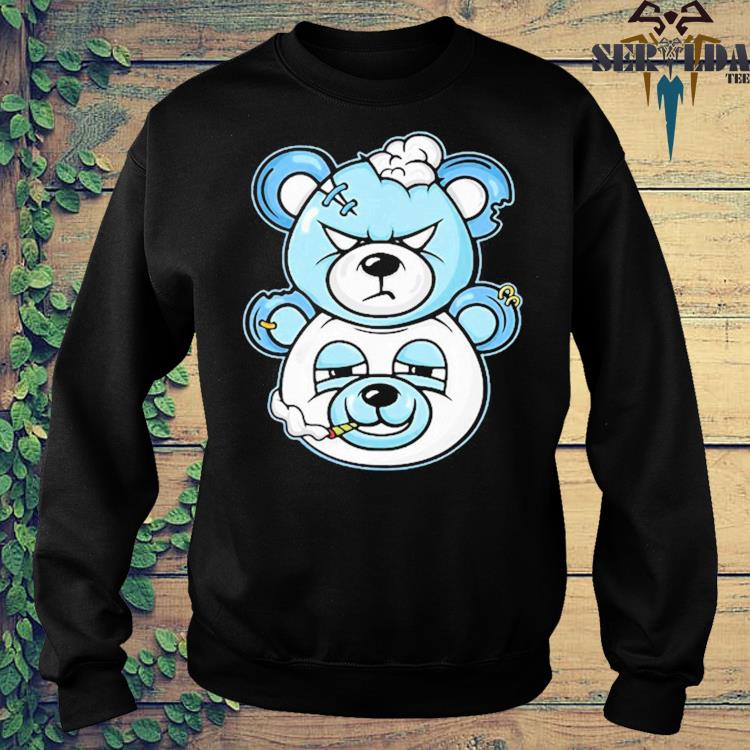 Douple Bear Graphic Match Jordan 11 Low Legend Blue Shirt Hoodie Sweater Long Sleeve And Tank Top