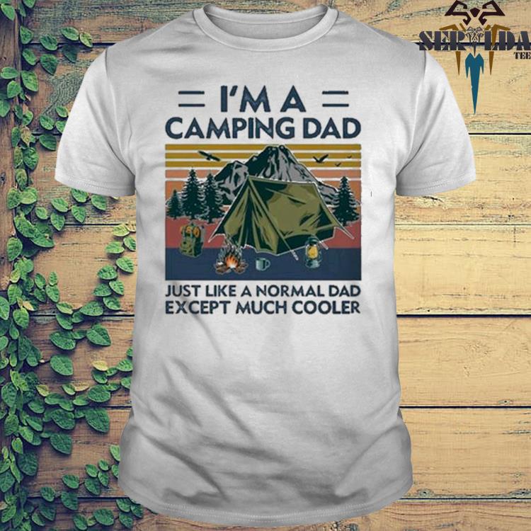 camping dad shirt