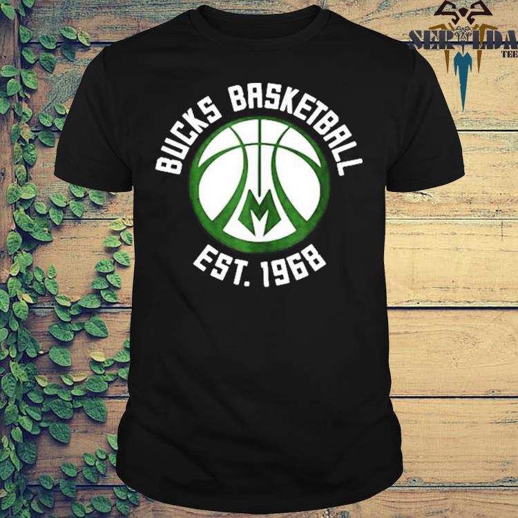 Vintage Milwaukee Bucks Basketball Est 1968 Shirt,Sweater, Hoodie, And Long  Sleeved, Ladies, Tank Top