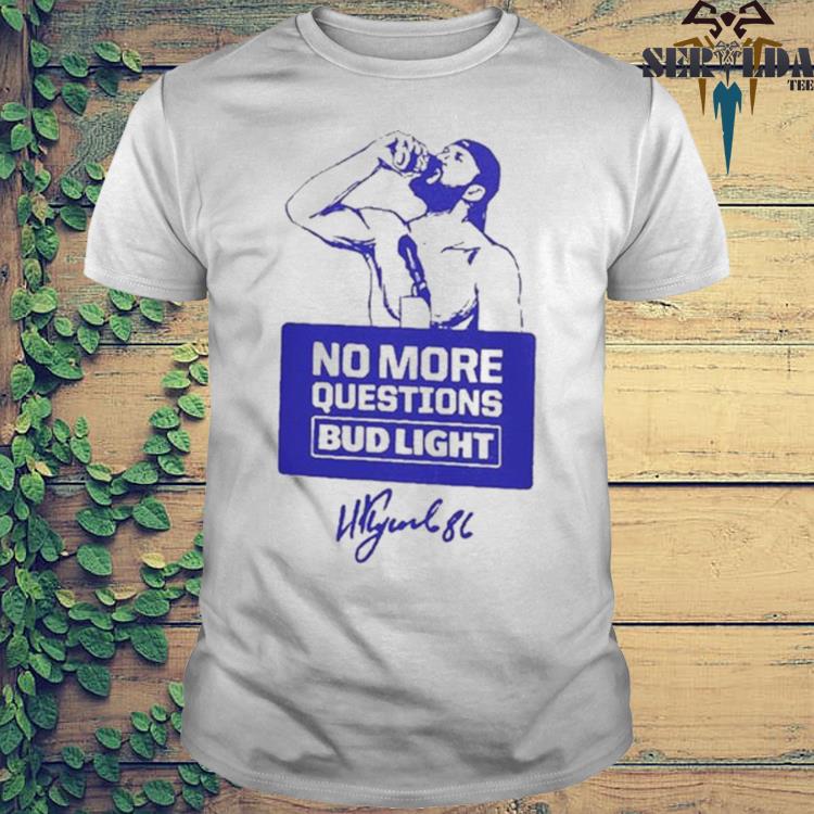 No More Questions Bud Light – Nikita Kucherov, Tampa Bay Lightning shirt -  Kingteeshop