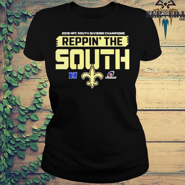 2018 NFC south division champions New Orleans Saints shirt, hoodie