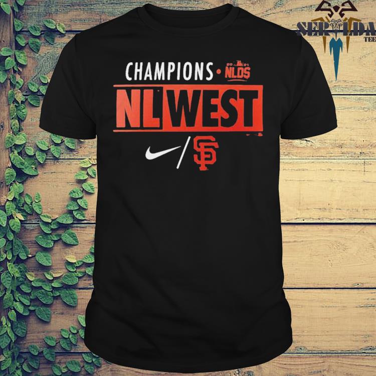 sf giants nl west champions shirt