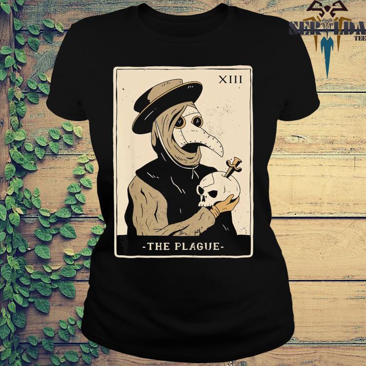 The plague doctor mask tarot card symbol cool gothic gift shirt, long sleeve and tank