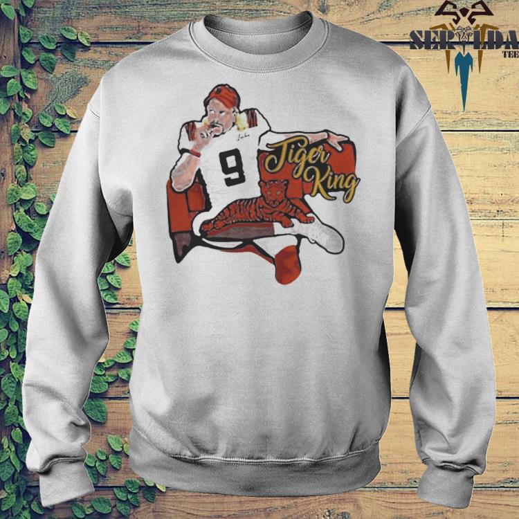 Joe Burrow Bengal Tiger King shirt, hoodie, sweater, long sleeve and tank  top