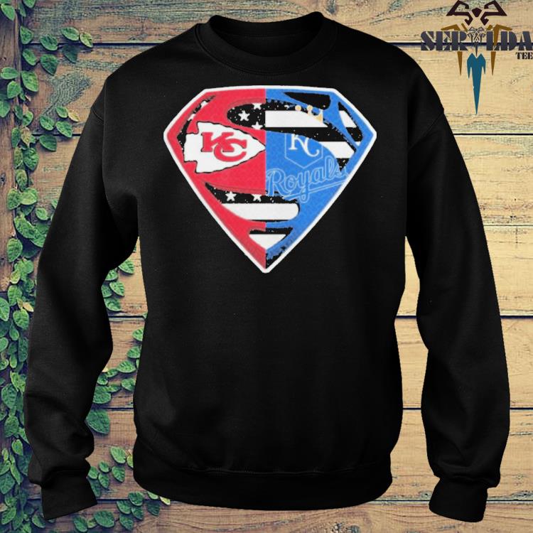 Funny 2022 Superman Kansas City Chiefs vs Kansas City Royals shirt, hoodie,  sweater, long sleeve and tank top