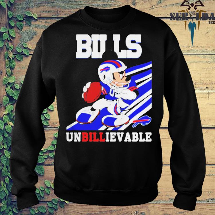 Mickey Mouse Buffalo Bills Unbillievable Shirt, hoodie, sweater, long  sleeve and tank top