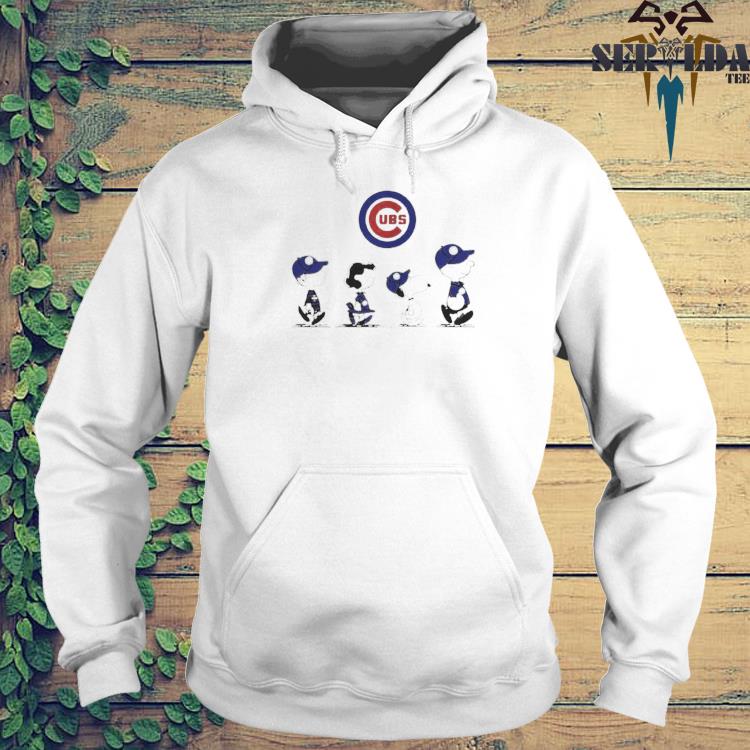 Peanuts Characters Just A Girl Who Loves Fall And Chicago Cubs Shirt,  hoodie, sweater, long sleeve and tank top