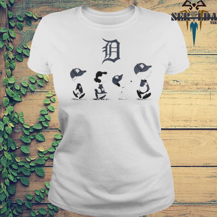 Peanuts characters Detroit Tigers shirt, hoodie, sweater and v