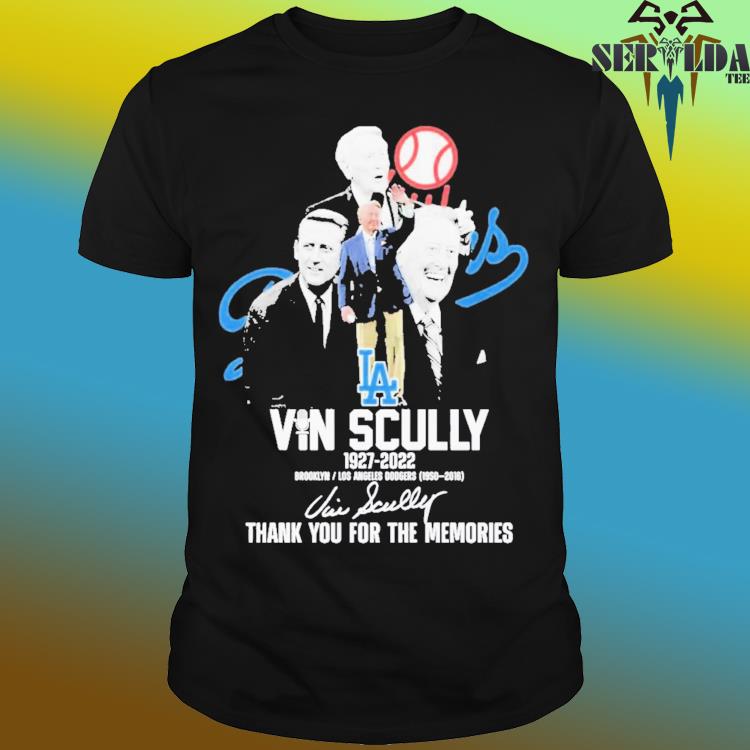 Vin Scully 2022 Los Angeles Dodgers Thank You T-shirt, hoodie