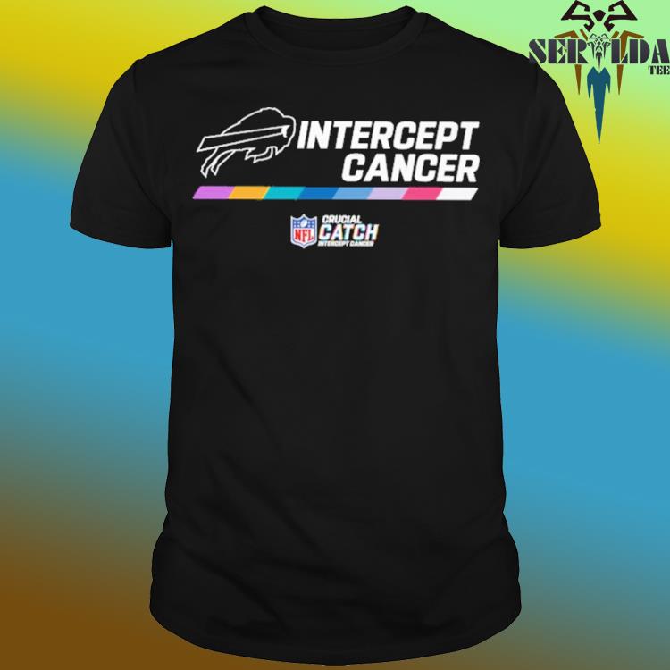 Official Buffalo bills intercept cancer crucial catch shirt, hoodie,  sweater, long sleeve and tank top