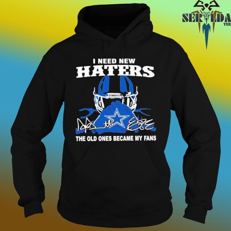 Dallas Cowboys Fueled by Haters T-shirt Logo Free Shipping 