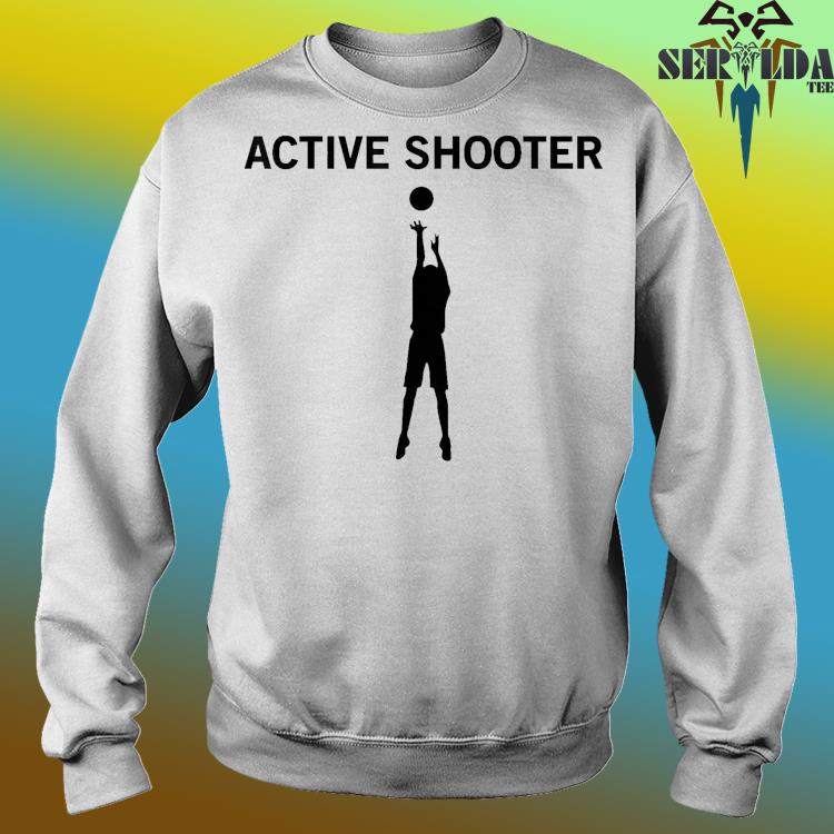  Active Shooter Basketball Lovers Men Women T-Shirt : Clothing,  Shoes & Jewelry