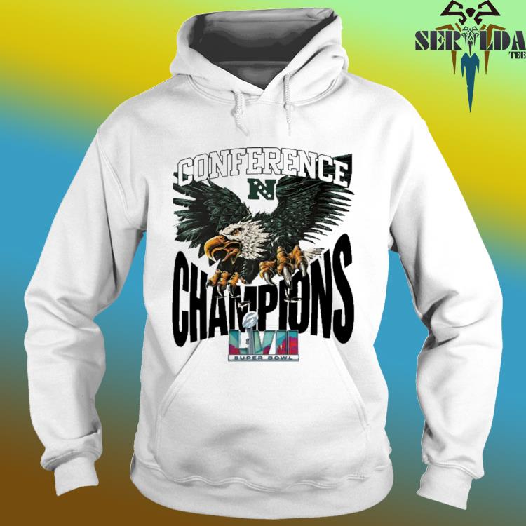 NFL Philadelphia Eagles Conference Champions 3D Tshirt Hoodie Longsleeves -  Owl Fashion Shop