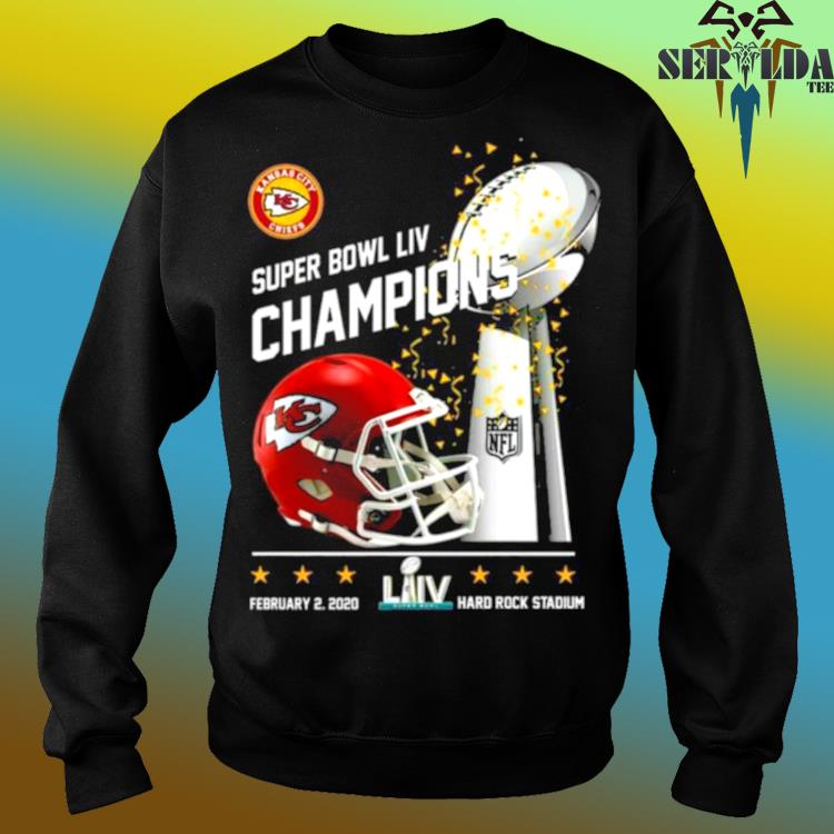 Kansas city Chiefs super bowl liv champions hard rock stadium