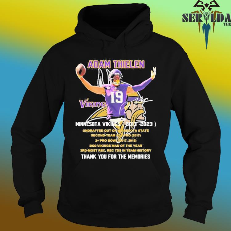 Get Adam Thielen 19 Minnesota Vikings 2013-2023 Thank You For The