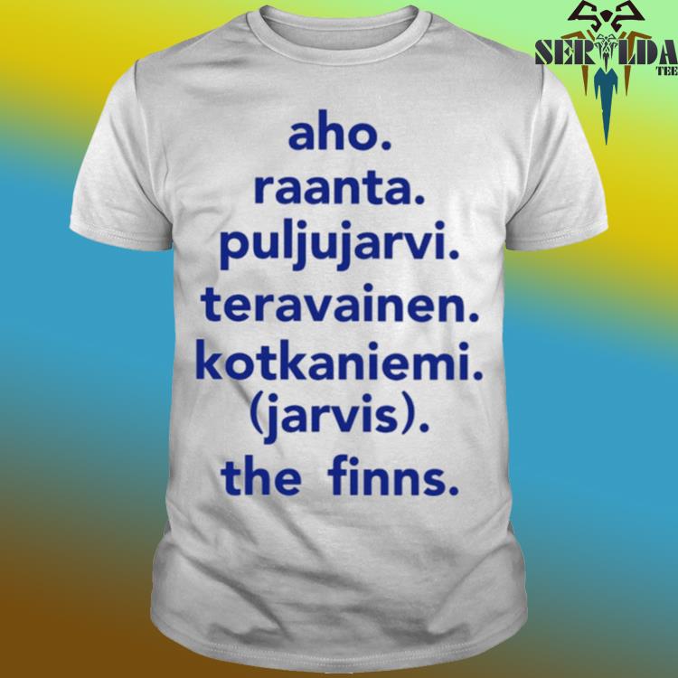 Official Aho raanta puljujarvi teravainen kotkaniemi jarvis the finns shirt