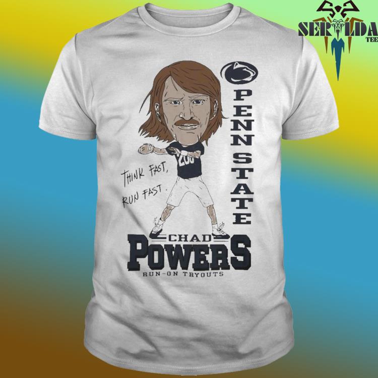 Penn State Football Eli Manning Chad Powers Run On T-Shirt, Custom prints  store