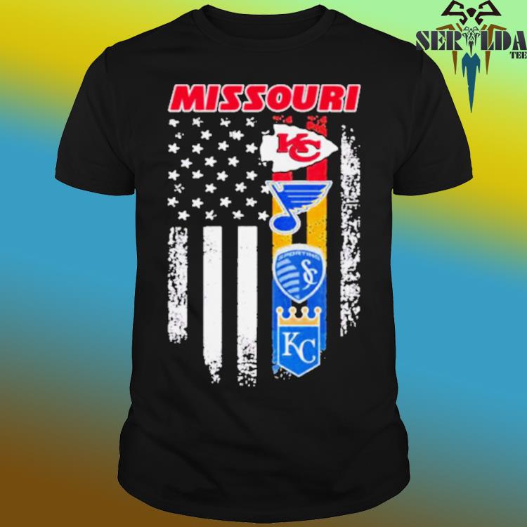 Official Missouri kansas city chiefs kansas st louis blues city sporting  and kansas city royals shirt, hoodie, sweater, long sleeve and tank top