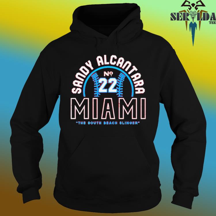 Sandy Alcantara Miami signature shirt, hoodie, sweater, long