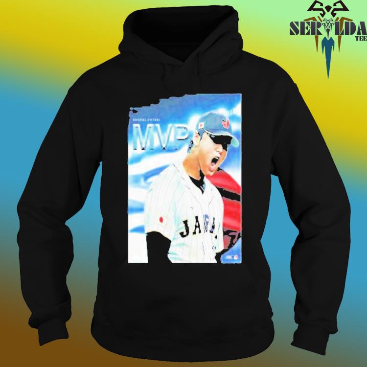 Japan shoheI ohtanI mvp of the 2023 world baseball logo t-shirt, hoodie,  sweater, long sleeve and tank top