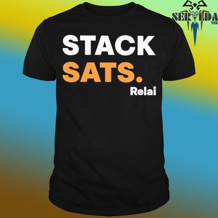 Official Stack sats relai shirt