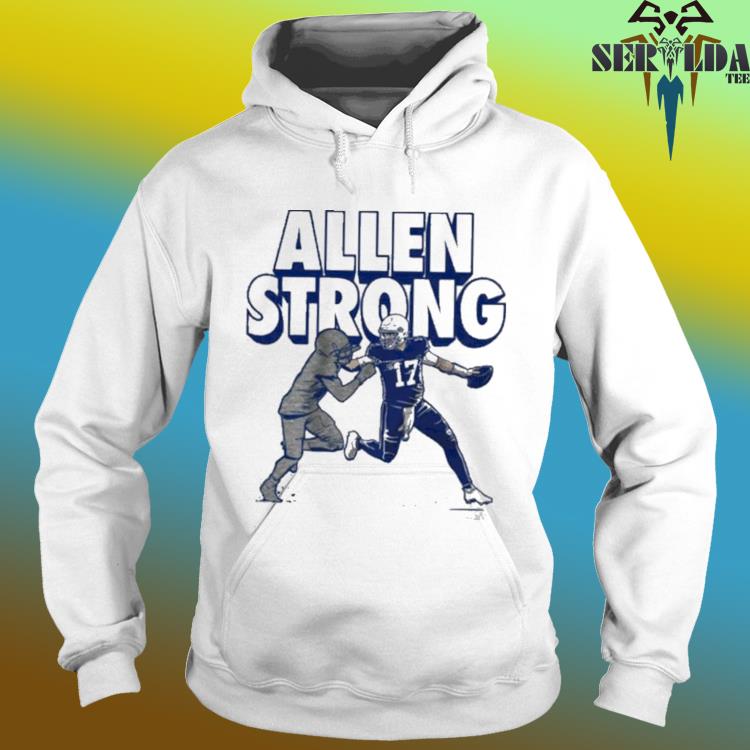 Josh allen allen strong shirt buffalo nflpa licensed, hoodie