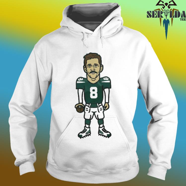 Aaron Rodgers 8 Cartoon New York Jets Shirt