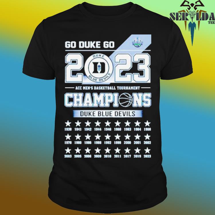 Official duke basketball acc 2023 championship shirt, hoodie, sweater, long  sleeve and tank top