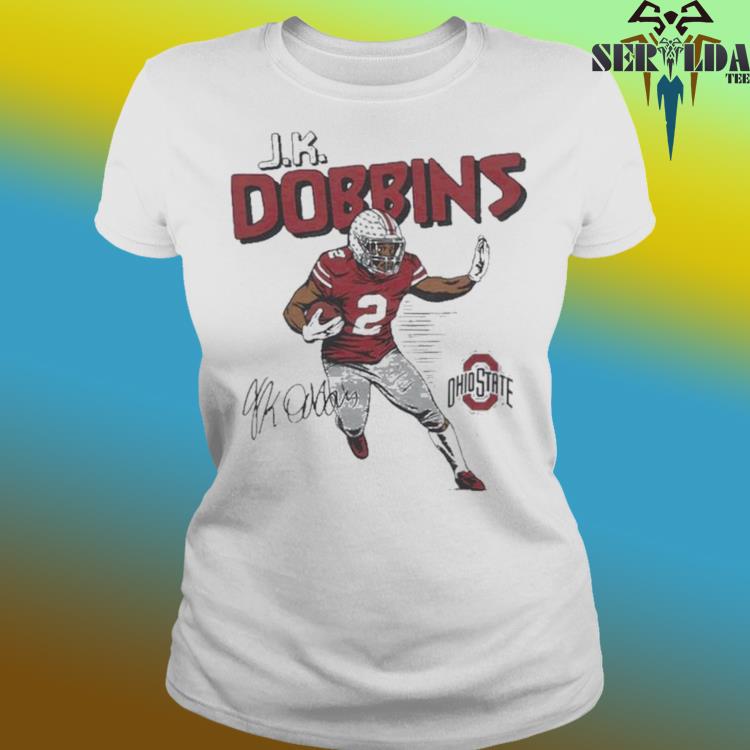 Official Jk dobbins ohio state signature shirt, hoodie, sweater, long  sleeve and tank top