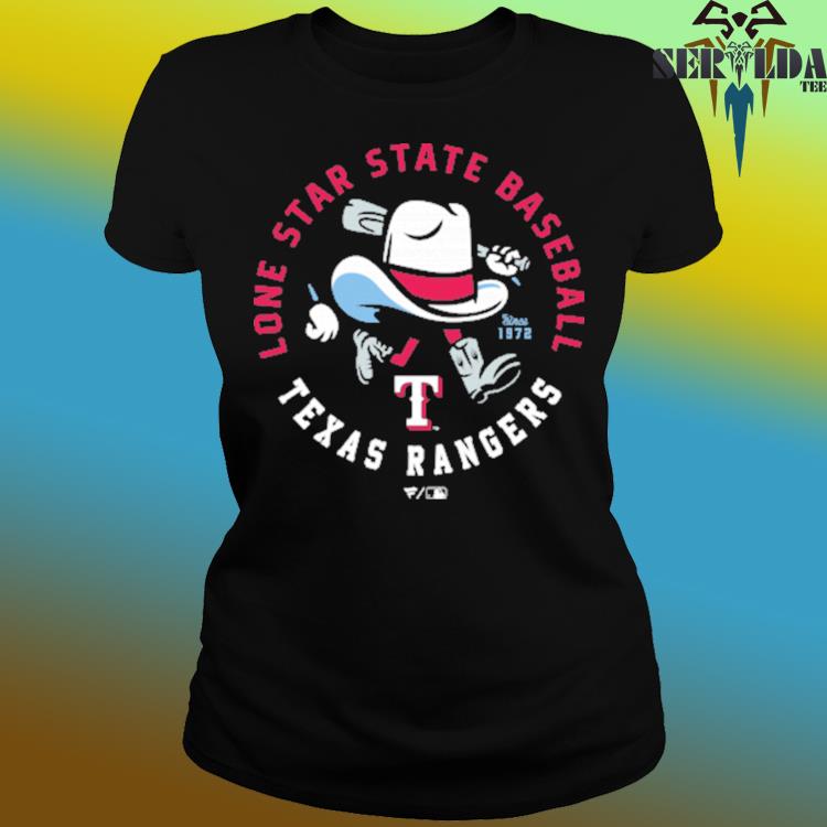 Texas Rangers Lone Star State Baseball Shirt - Shibtee Clothing
