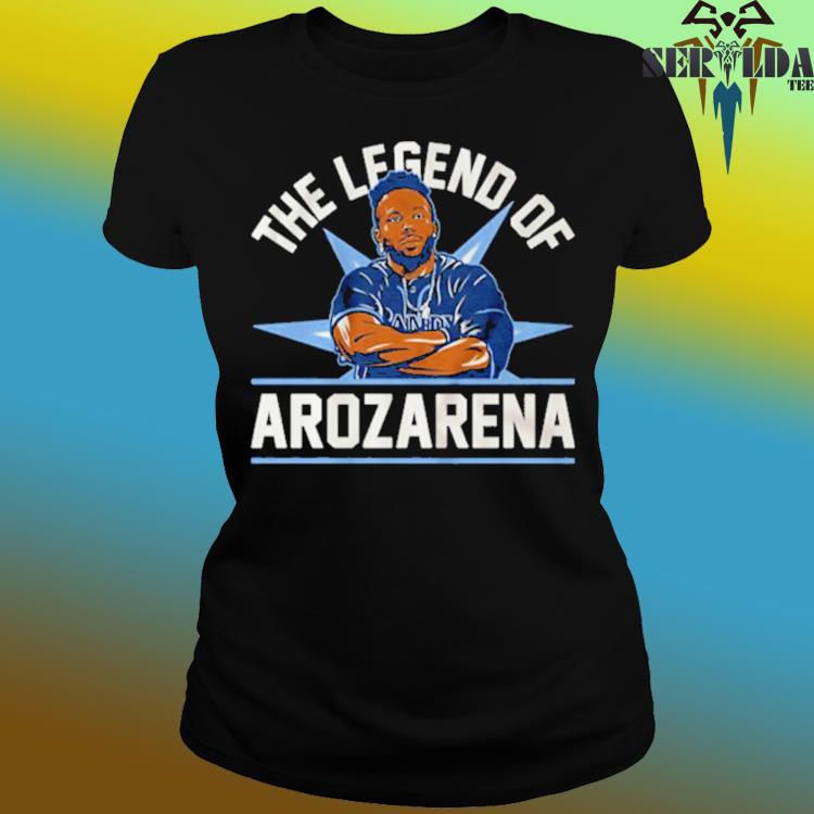 The legend of randy arozarena shirt, hoodie, sweater, long sleeve and tank  top