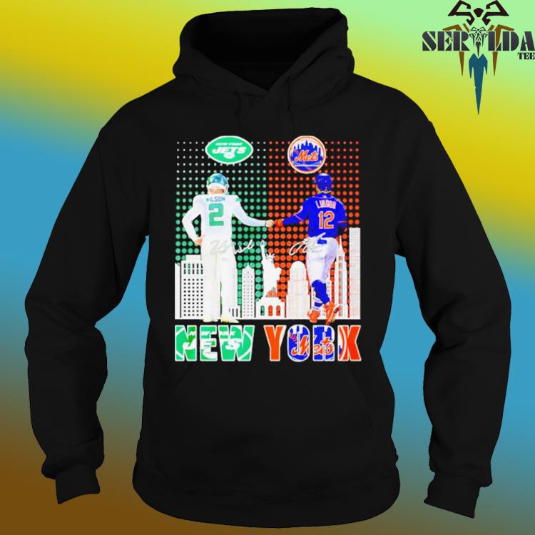 Official zach Wilson New York Jets and Francisco Lindor New York Mets  signature shirt, hoodie, sweater, long sleeve and tank top