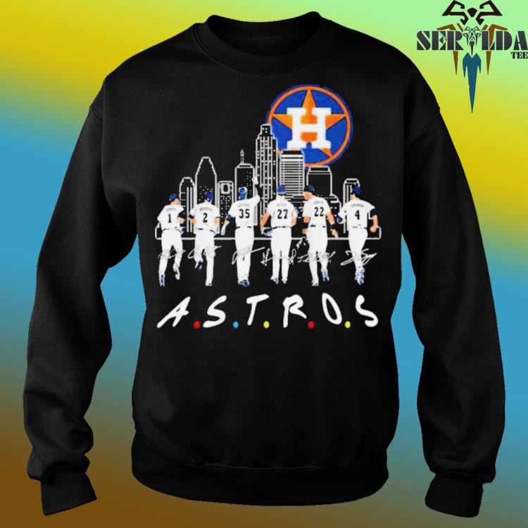 Official Houston Astros team skyline signatures shirt, hoodie, sweater,  long sleeve and tank top