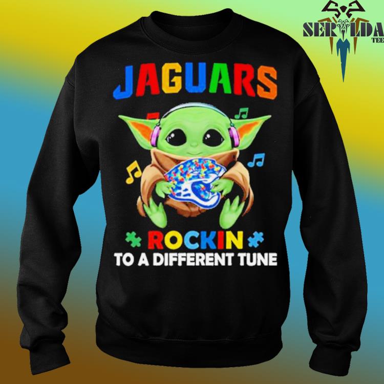 Baby Yoda With Jacksonville Jaguars Nfl Shirt - High-Quality