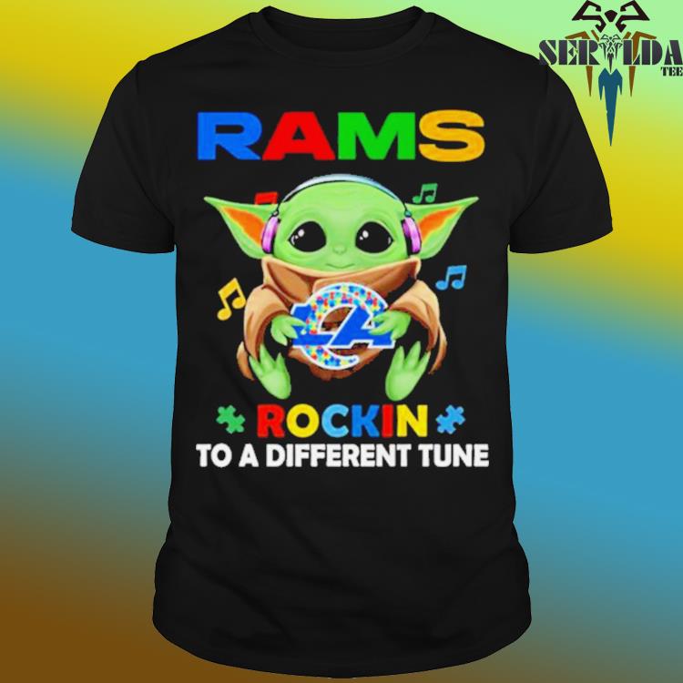 Baby Yoda hug Los Angeles Rams shirt, hoodie, sweater, ladies-tee and tank  top