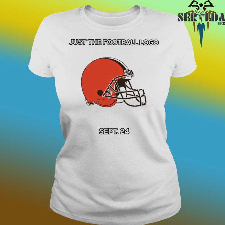 Official cleveland Browns Just The Football Logo Shirt, hoodie, sweater,  long sleeve and tank top