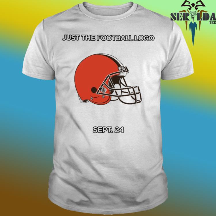 Cleveland Browns Just The Football Logo Sept 24 shirt t-shirt by