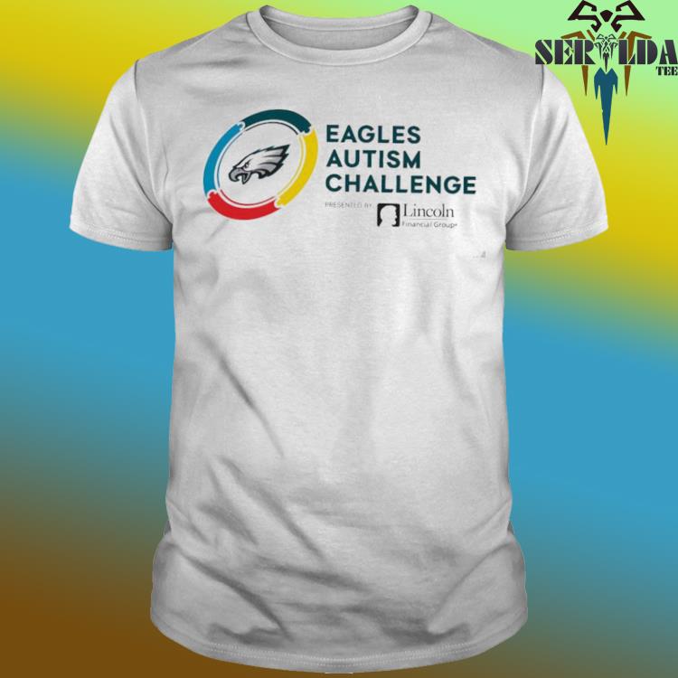 Official official Eagles autism challenge presented by Lincoln finacial  group T-shirt, hoodie, tank top, sweater and long sleeve t-shirt