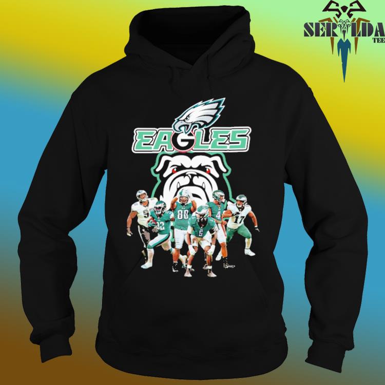 Philadelphia Eagles Adding Georgia Bulldogs All Over T-shirt, hoodie,  sweater, long sleeve and tank top