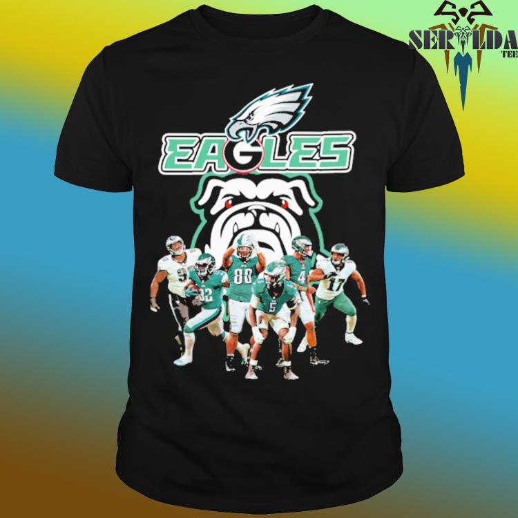 Eagles Philadelphia Eagles and Georgia Bulldogs shirt, hoodie, sweater,  long sleeve and tank top