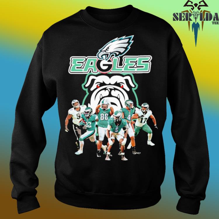 Official philadelphia Eagles And Georgia Bulldogs Eagles shirt, hoodie,  sweater, long sleeve and tank top