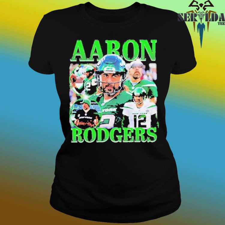 Nfl Aaron Rodgers Classic 90s Graphic Tee New York Jets Shirt