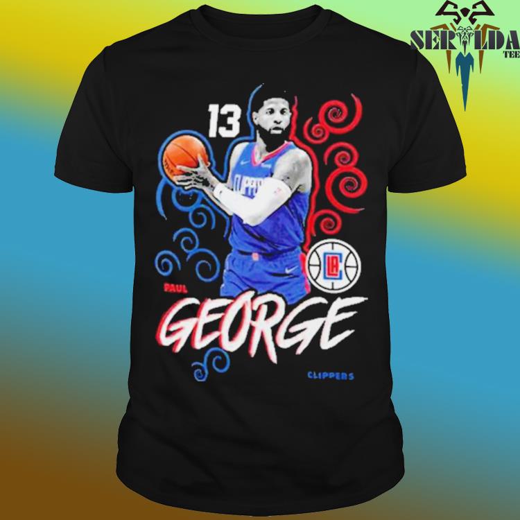 Paul George La Clippers Player Name & Number Competitor Shirt