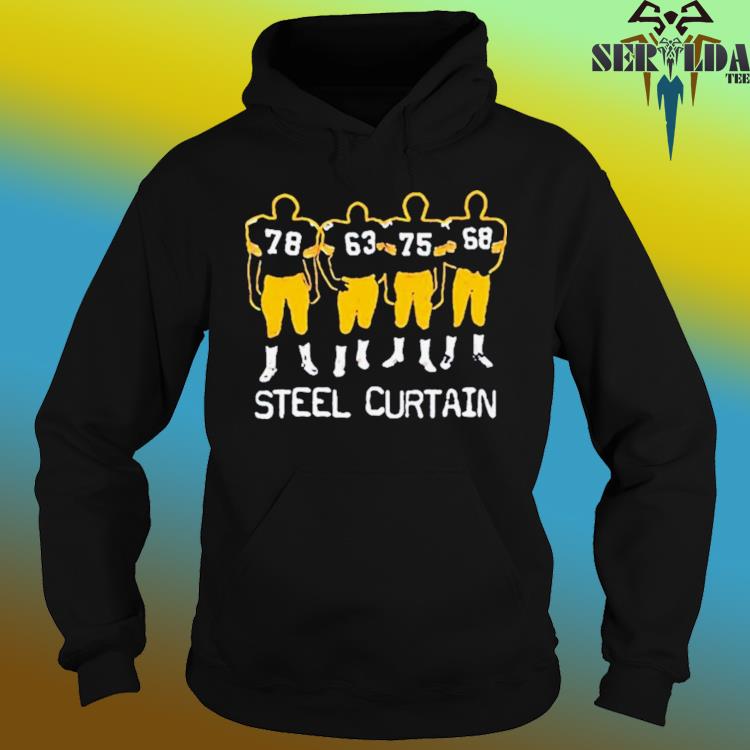 Official Pittsburgh steelers steel curtain shirt, hoodie, sweater, long  sleeve and tank top