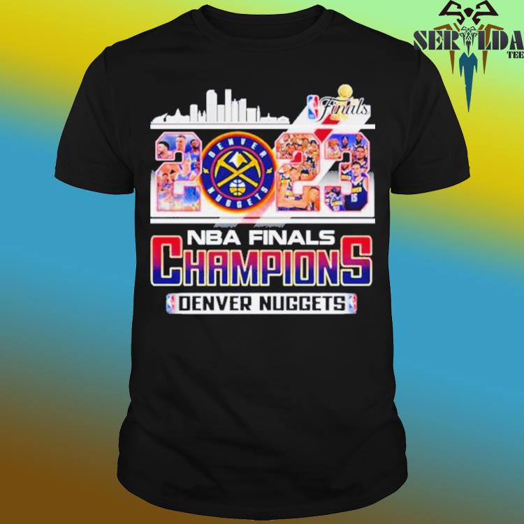 Official 2023 Denver Nuggets Playoff Cityscape T-Shirt, hoodie
