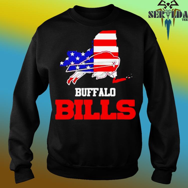 Buffalo Bills map USA flag shirt, hoodie, sweater, long sleeve and tank top