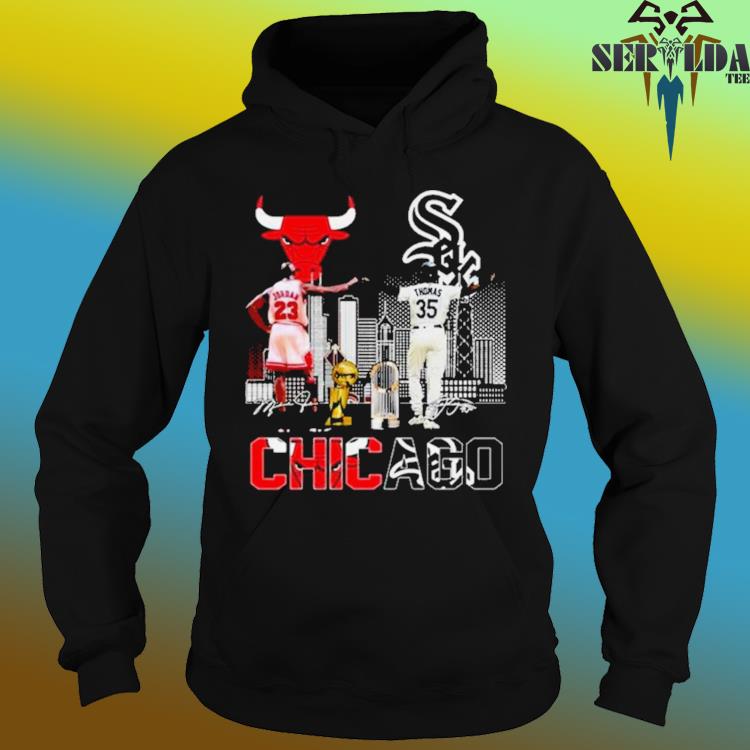 Chicago Bulls Chicago White Sox Jordan And Thomas Skylines